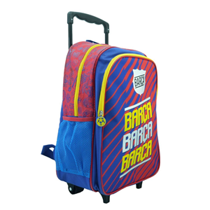ست 6 در 1 کوله پشتی چرخدار 40 سانتی بارسلونا مدل Rainbow Max - Backpack - Trolly Bag - Promotion Items 6 in 1 - FC Barcelona